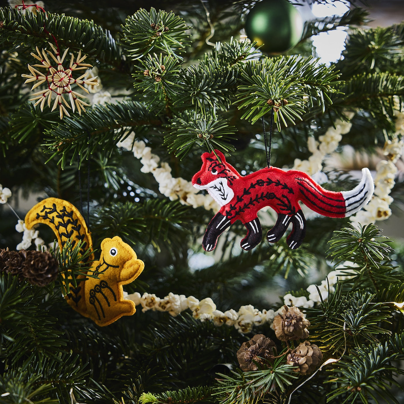 Bauble für den Baum, Set mit 2, Tiere