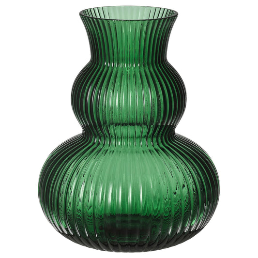 Vase, grün, 21 cm